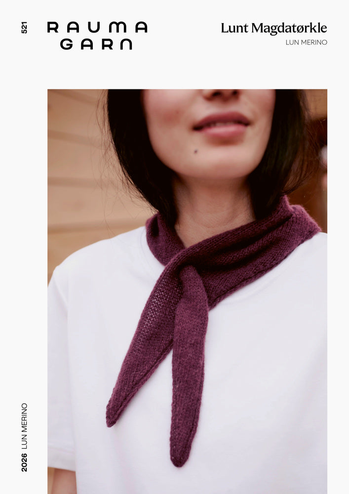 521 Lunt Magdatørkle- papiroppskrift - Rauma Garn - Garntopia