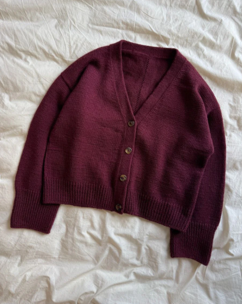 Scarlet Cardigan - Papir - PetiteKnit - Garntopia