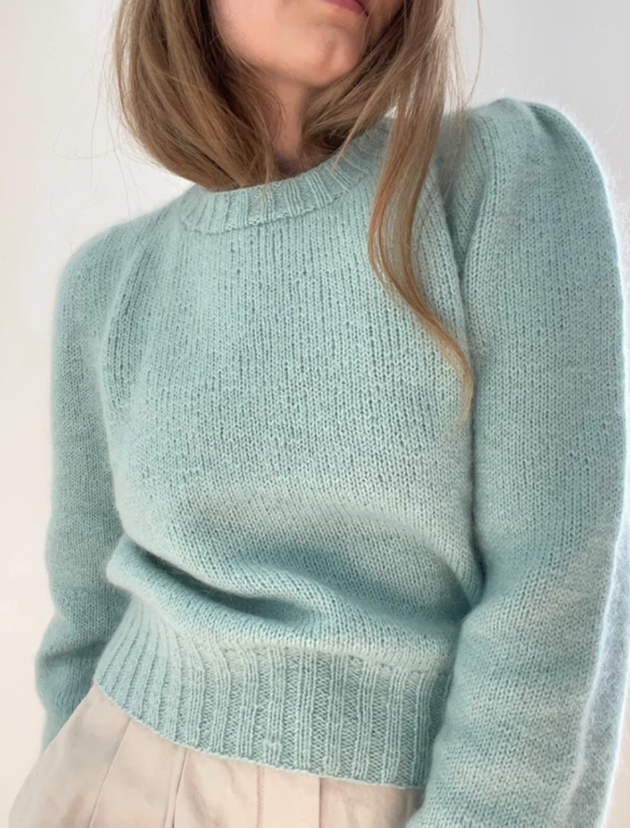 Le Knit - Gabi Blouse - Papir - Lene Holme Samsøe - Garntopia