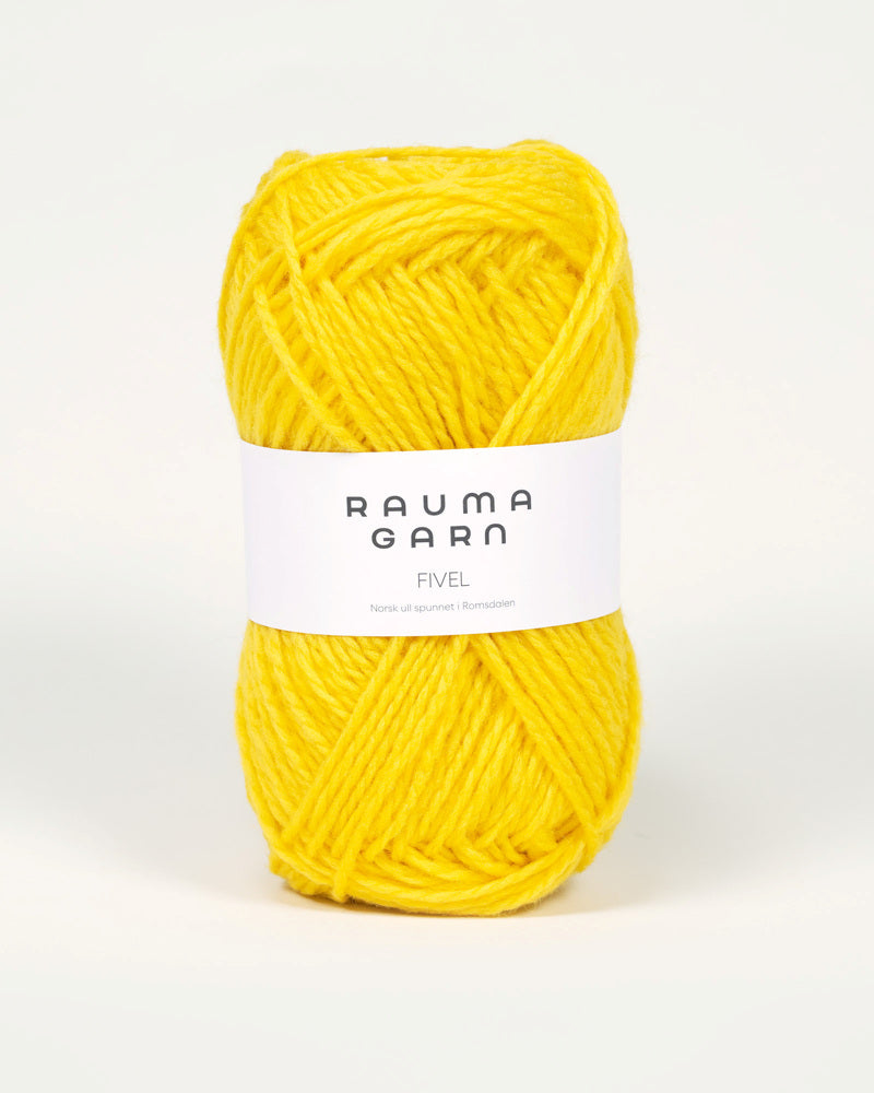 14 Gul  -	Fivel - Rauma Garn - Garntopia