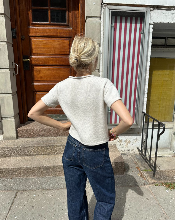 Cloud Tee - Papir - PetiteKnit - Garntopia