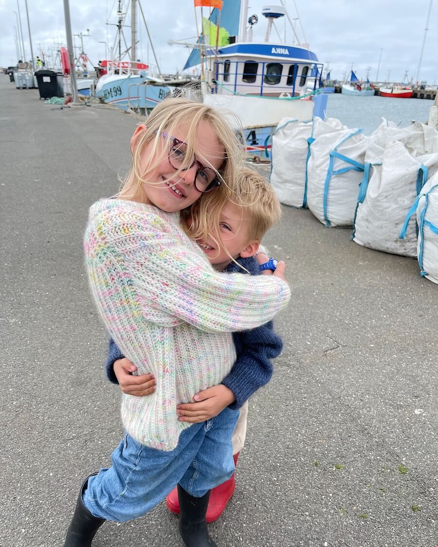 September Sweater Junior - Papir - PetiteKnit - Garntopia