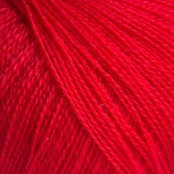 330 B Rød Rubin - Cashmere Lace - nøste - Gepard Garn - Garntopia