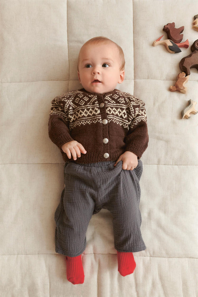 2512 - Norske Ikoner Baby - NR 1 SETESDALKOFTE BABY