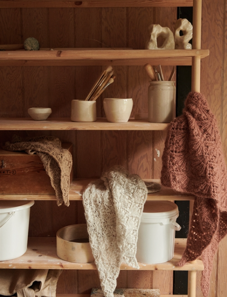 Le Knit - Vita Scarf - Papir - Lene Holme Samsøe - Garntopia