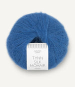 6044 Regatta Blå -	Tynn Silk Mohair - Sandnes garn - Garntopia