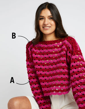 Armada Sweater - Papir - Wool and the gang - Garntopia