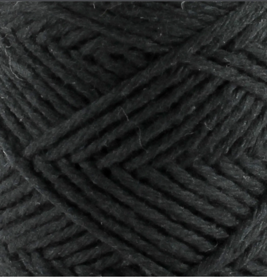 Noir - Eco Barbante Milano - Hoooked Yarn - Garntopia