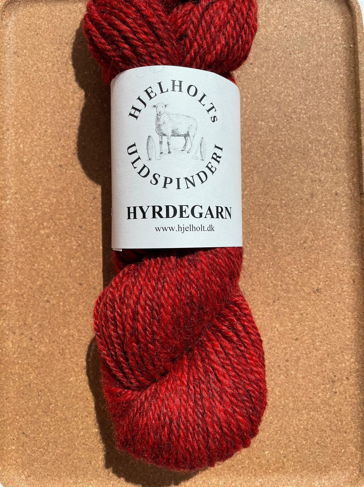 09  Rustrød  - Hyrdegarn - Hjelholt - Garntopia