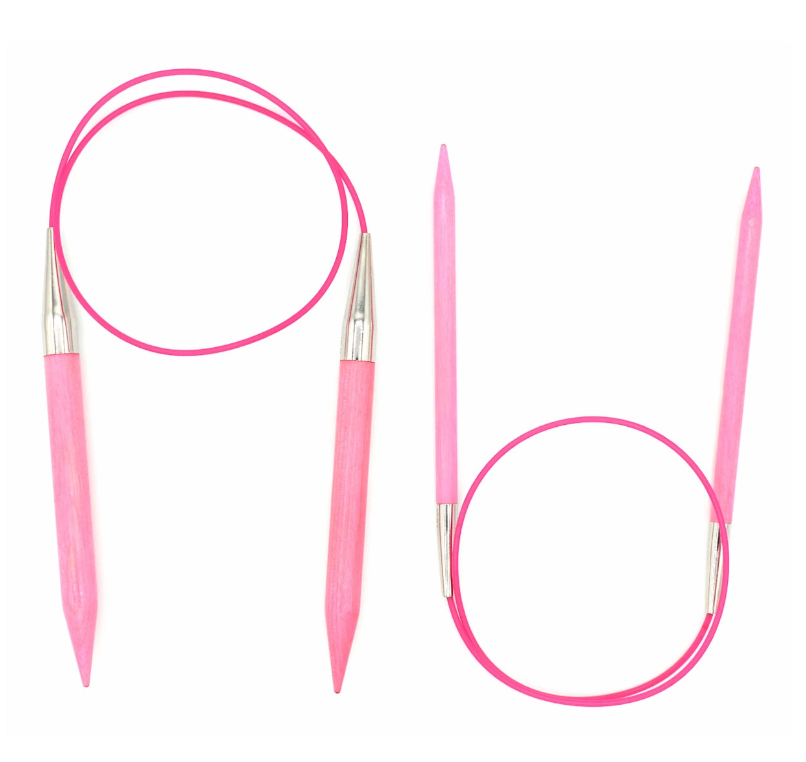 Blush Rundpinne 80 cm - 7 mm - Lykke - Garntopia