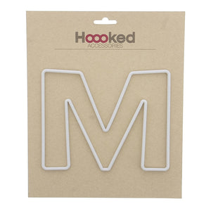 Bokstavramme M - Heklerammer 15 cm - Hoooked Yarn - Garntopia
