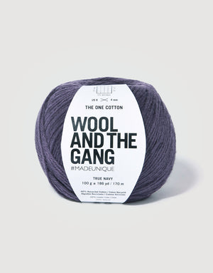 True Navy - The One Cotton - Wool and the gang - Garntopia