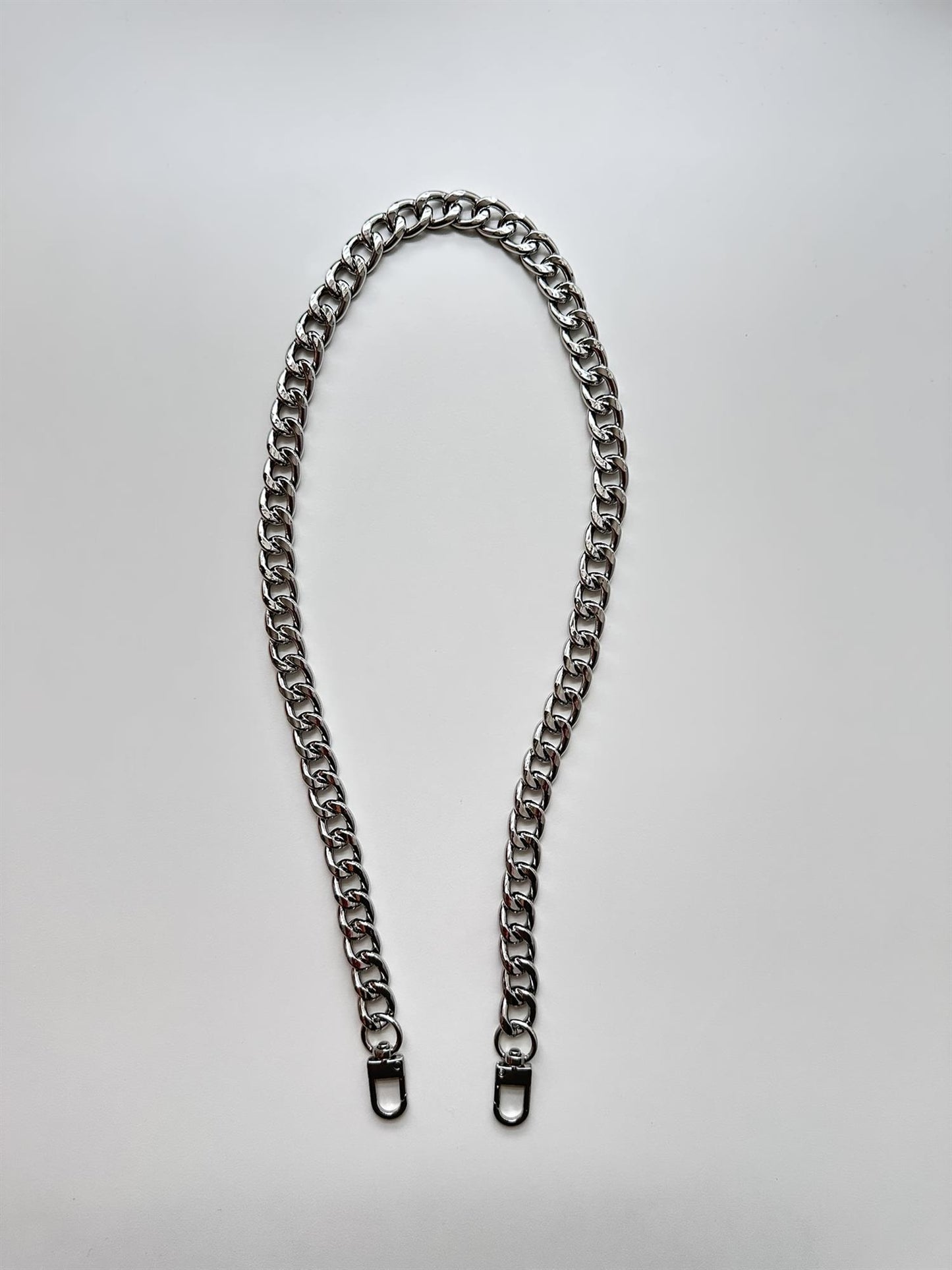 Veskelenke Sølv Tykk - 82 cm - Garntopia - Garntopia