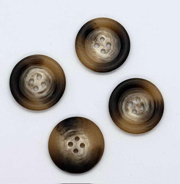 Knapp, Lys brun - Resin - 35 mm