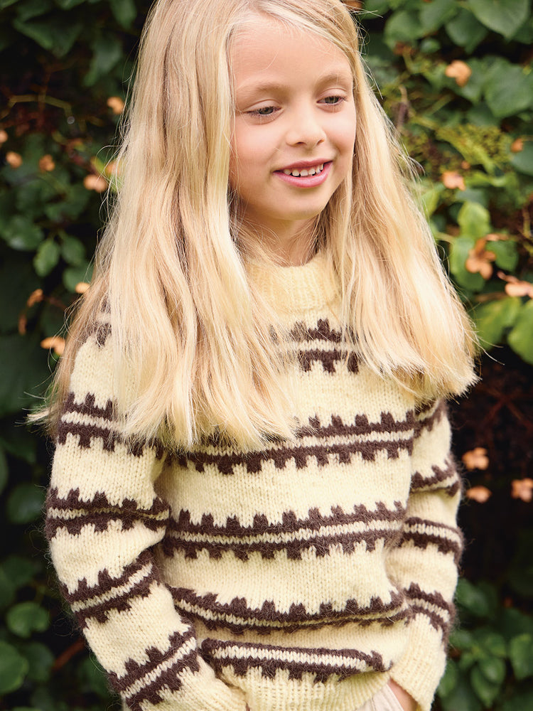 2513 - Atlas - NR 3 RIDGE SWEATER JUNIOR