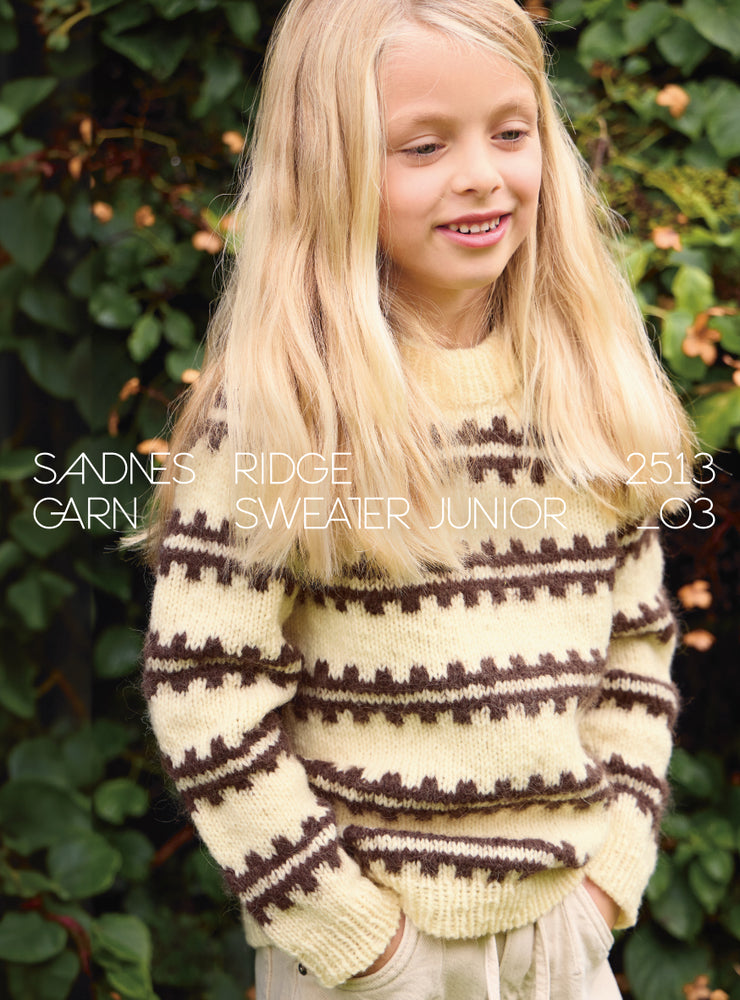 2513 - Atlas - NR 3 RIDGE SWEATER JUNIOR