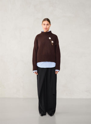 2507 - DIY - NR. 5  Mindy Sweater Chunky Edition - Sandnes garn - Garntopia