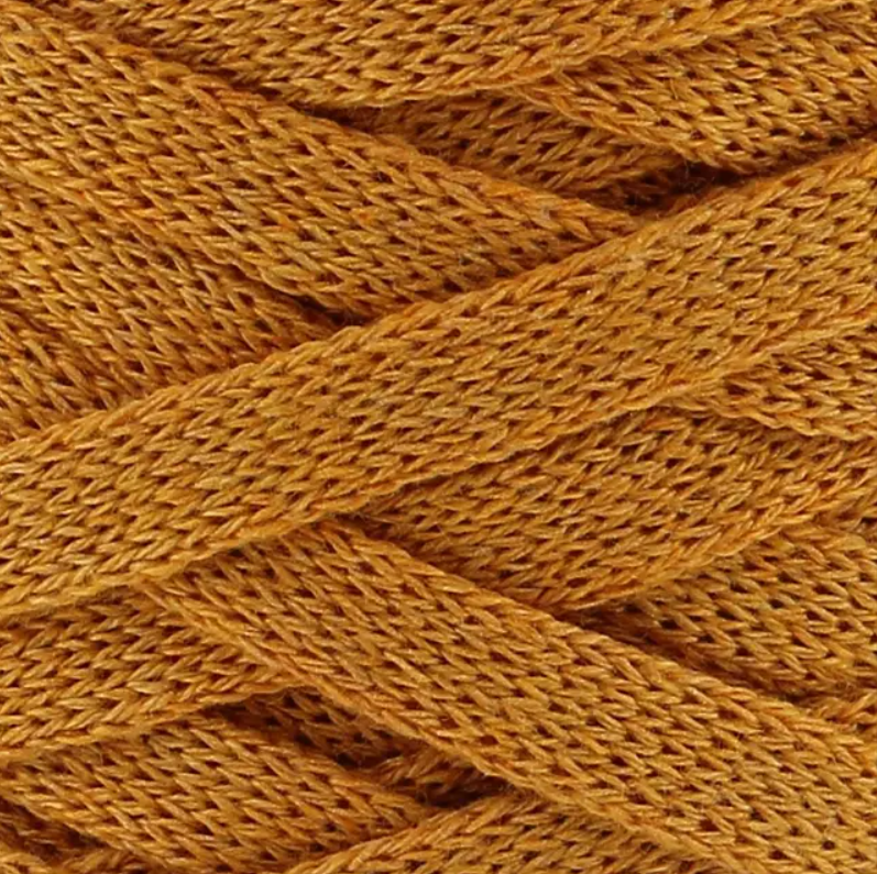 Harvest Ocre -	Ribbon XL Solid - Hoooked Yarn - Garntopia