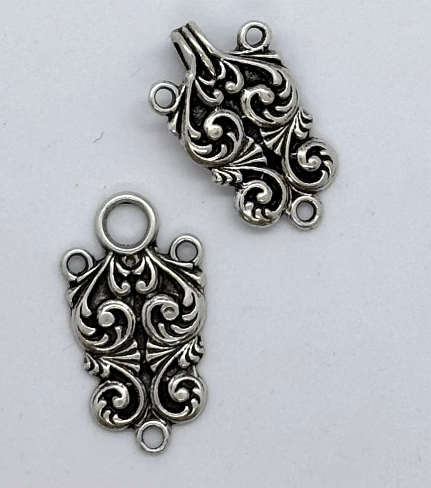 Hektelås - sølv  - 60mm - NEWOLD COMPANY - Garntopia