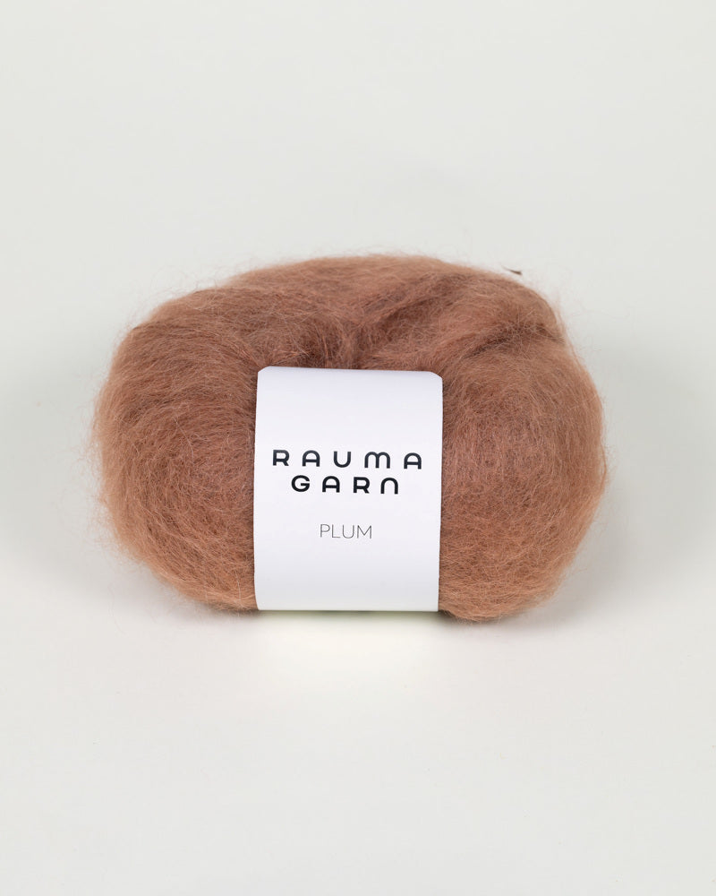033 Brun -	Plum - Rauma Garn - Garntopia
