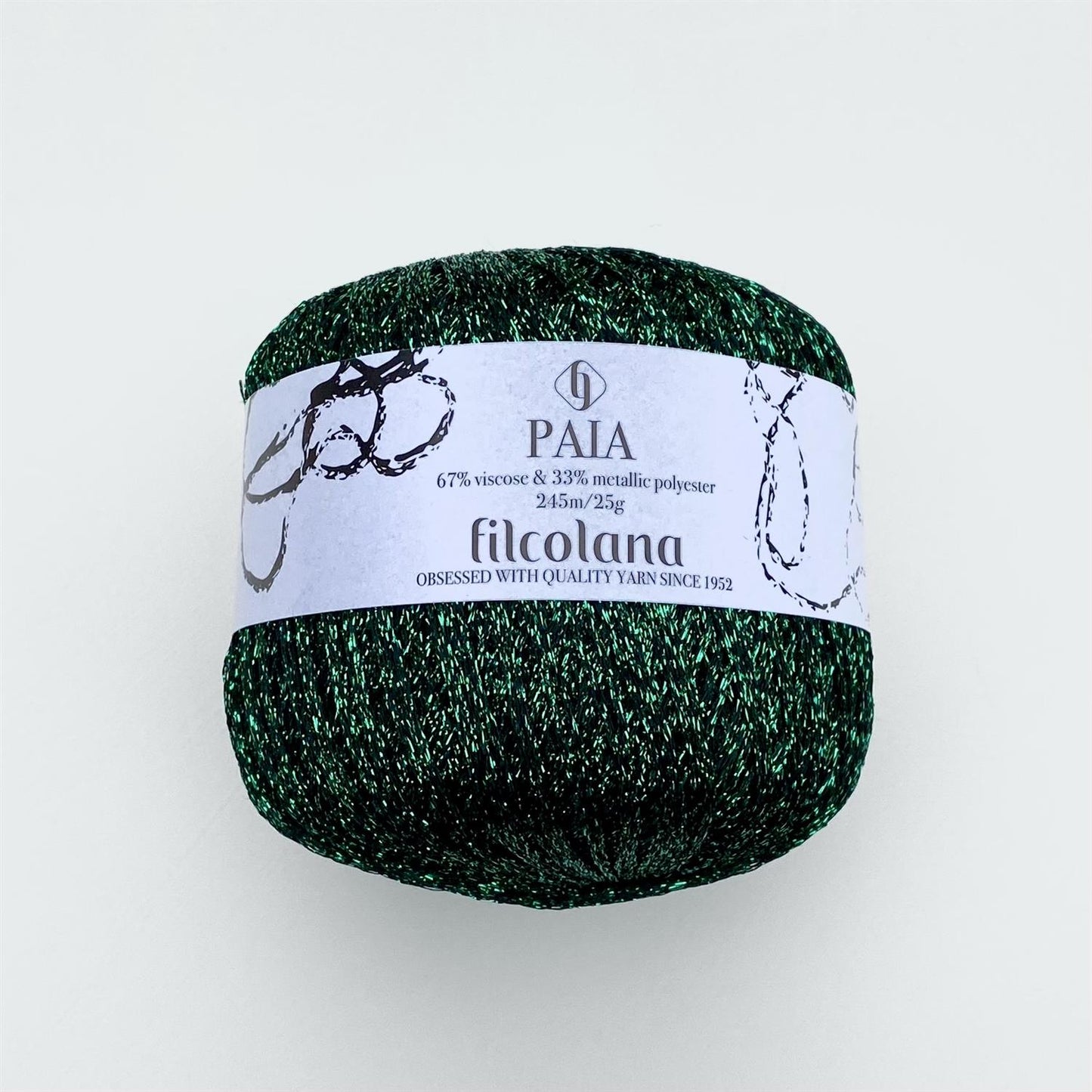 712 Emerald Shimmer -	Paia - Filcolana - Garntopia