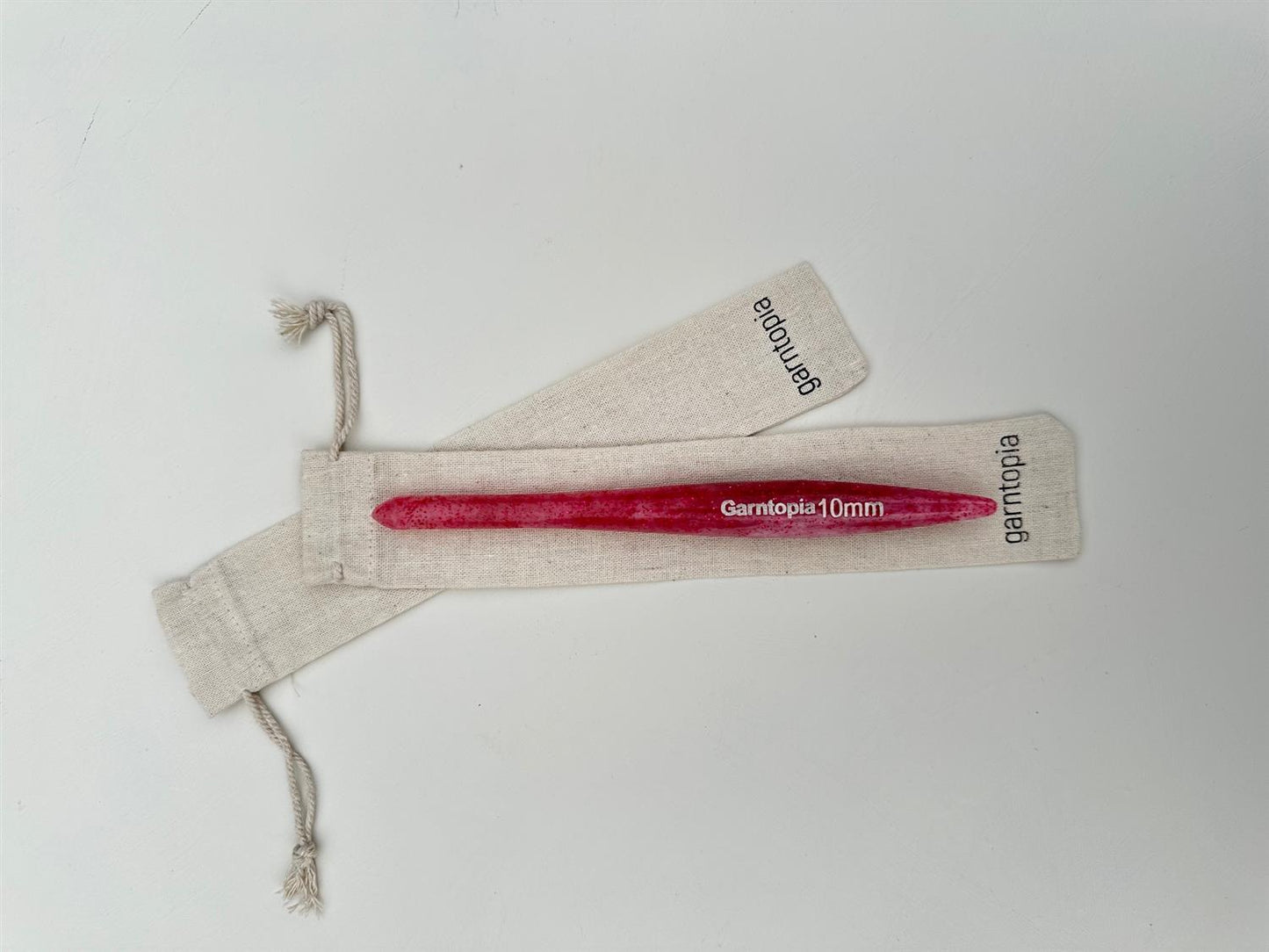 Heklenål Resin Rosa-  10 mm - Garntopia - Garntopia