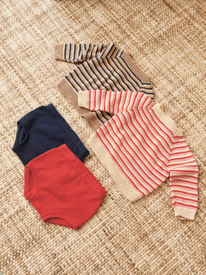 2407 - Sommerbaby - NR. 6 - COLLIN SWEATER & DIAPER PANTS BABY - Sandnes garn - Garntopia