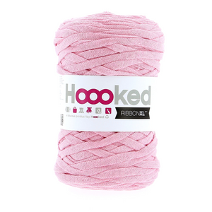 Sweet Pink -	Ribbon XL Solid - Hoooked Yarn - Garntopia