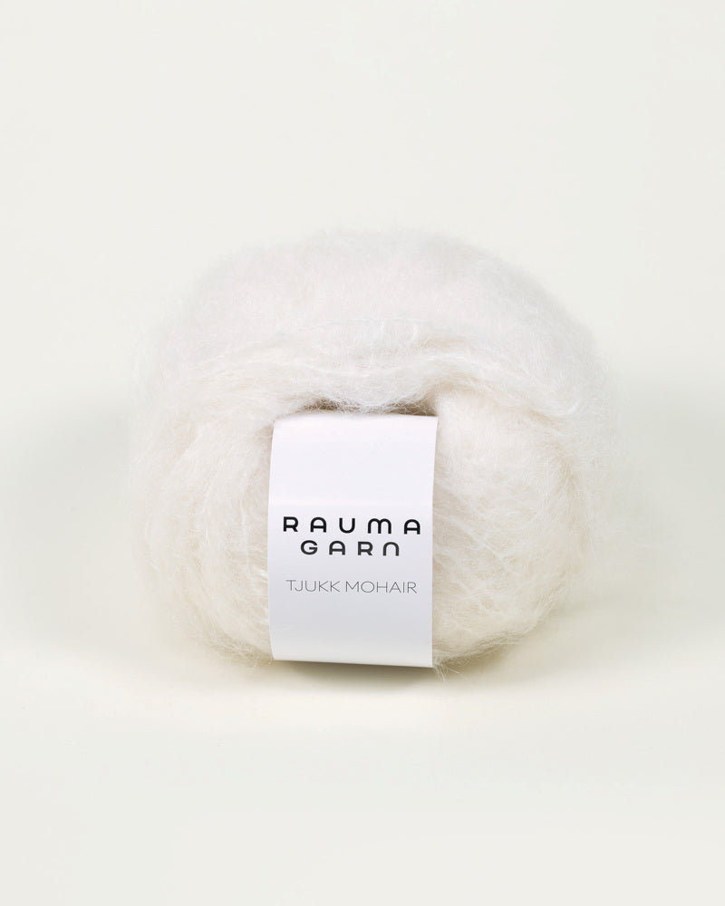 Tjukk Mohair 003 Myrull -	Tjukk Mohair - Rauma Garn - Garntopia