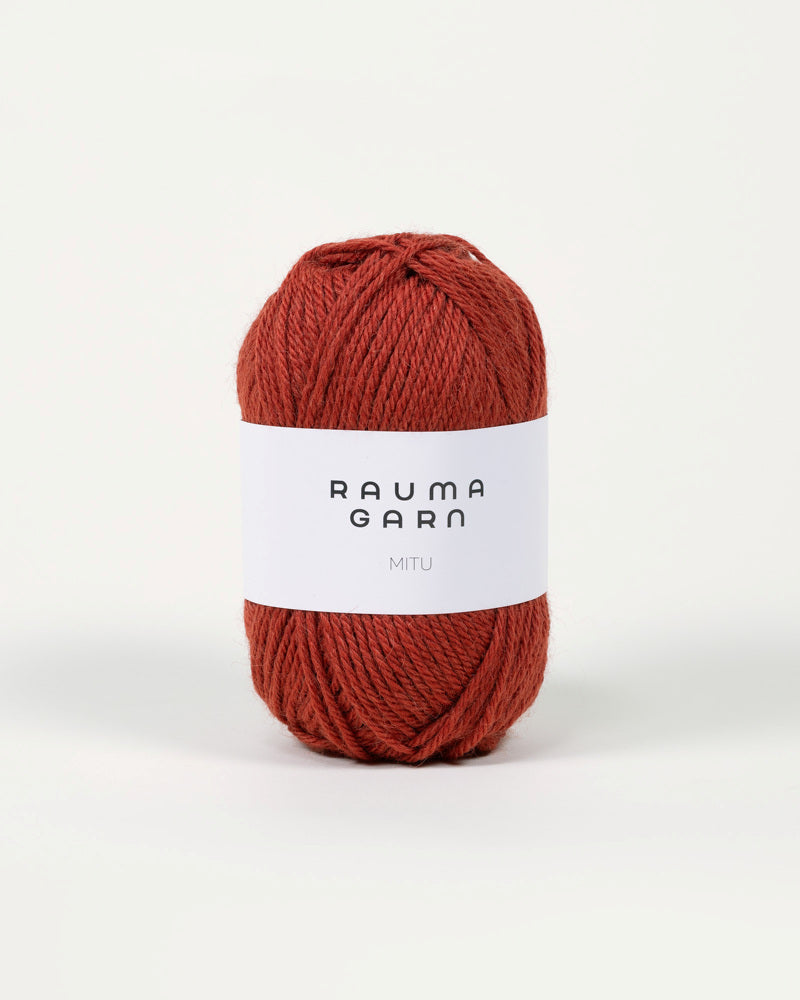 0060 Teglrød -	Mitu - Rauma Garn - Garntopia