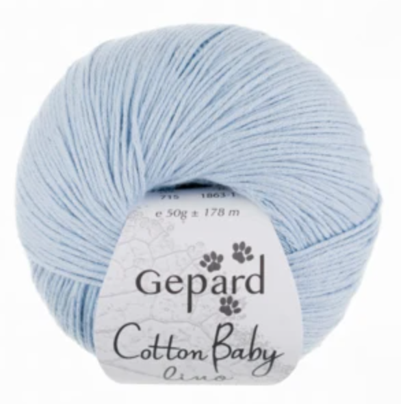 715 Bådblå - CottonBaby Lino - Gepard Garn - Garntopia