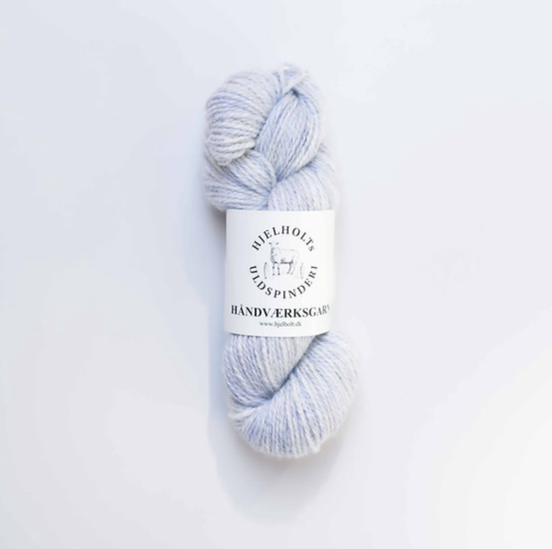 31 Isblå -  Håndværksgarn - Hjelholt - Garntopia