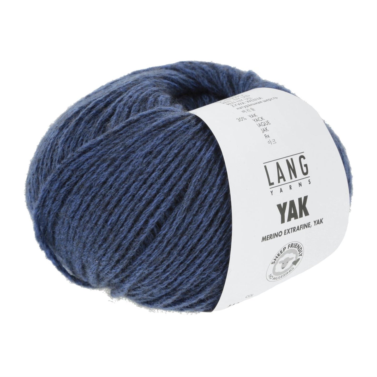 06 Blå  - 	Yak - Lang Yarns - Garntopia