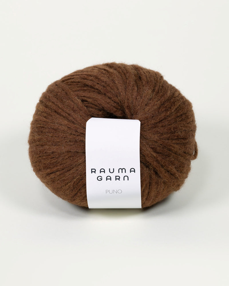 330 Sjokolade -	Puno - Rauma Garn - Garntopia