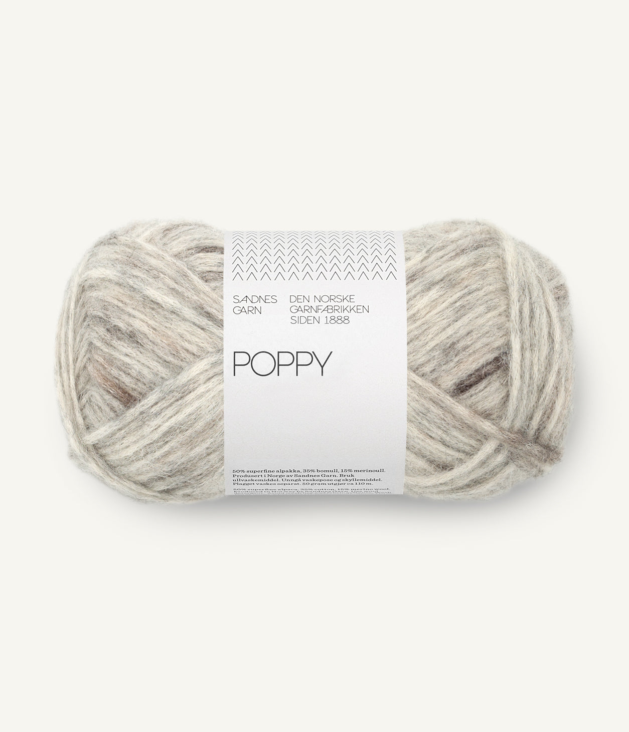 1045 Grey Marble - POPPY - Sandnes garn - Garntopia