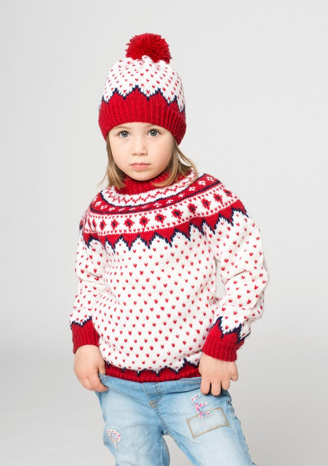 UTGÅTT Tema 34 - Norske Ikoner Barn - Sandnes garn - Garntopia