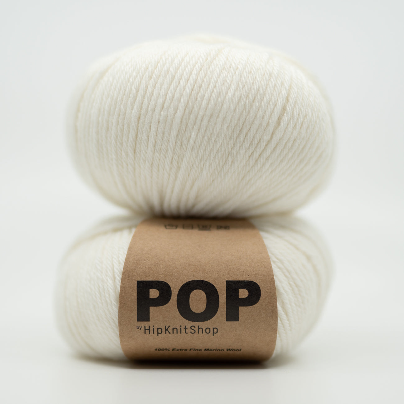 Marshmallow - Pop Merino - HipKnitShop - Garntopia