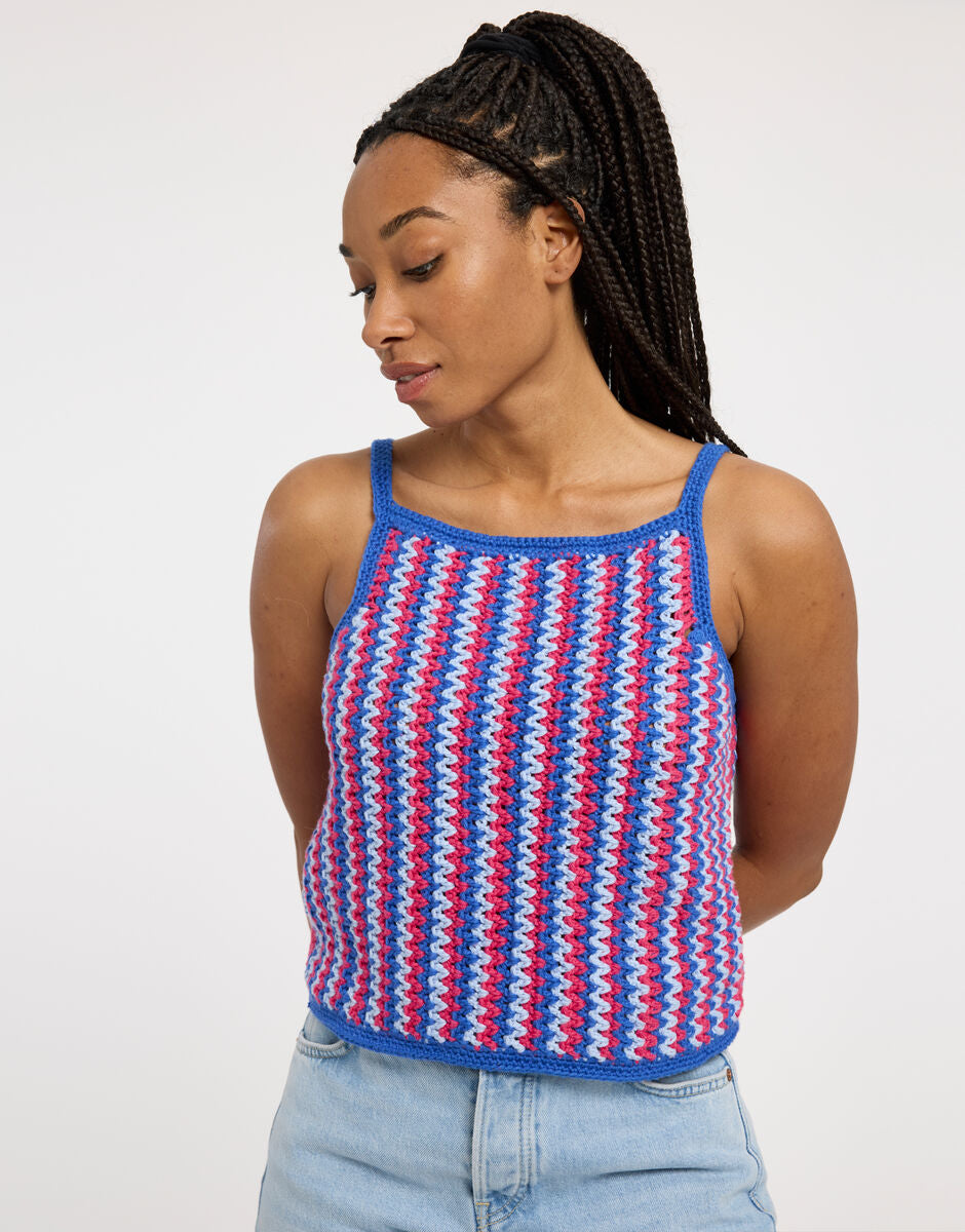 Radio Tank - Papir - Wool and the gang - Garntopia