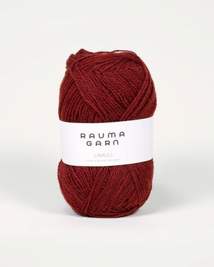 L29 Kobberrød -	Lamullgarn - Rauma Garn - Garntopia
