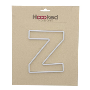 Bokstavramme Z - Heklerammer 15 cm - Hoooked Yarn - Garntopia