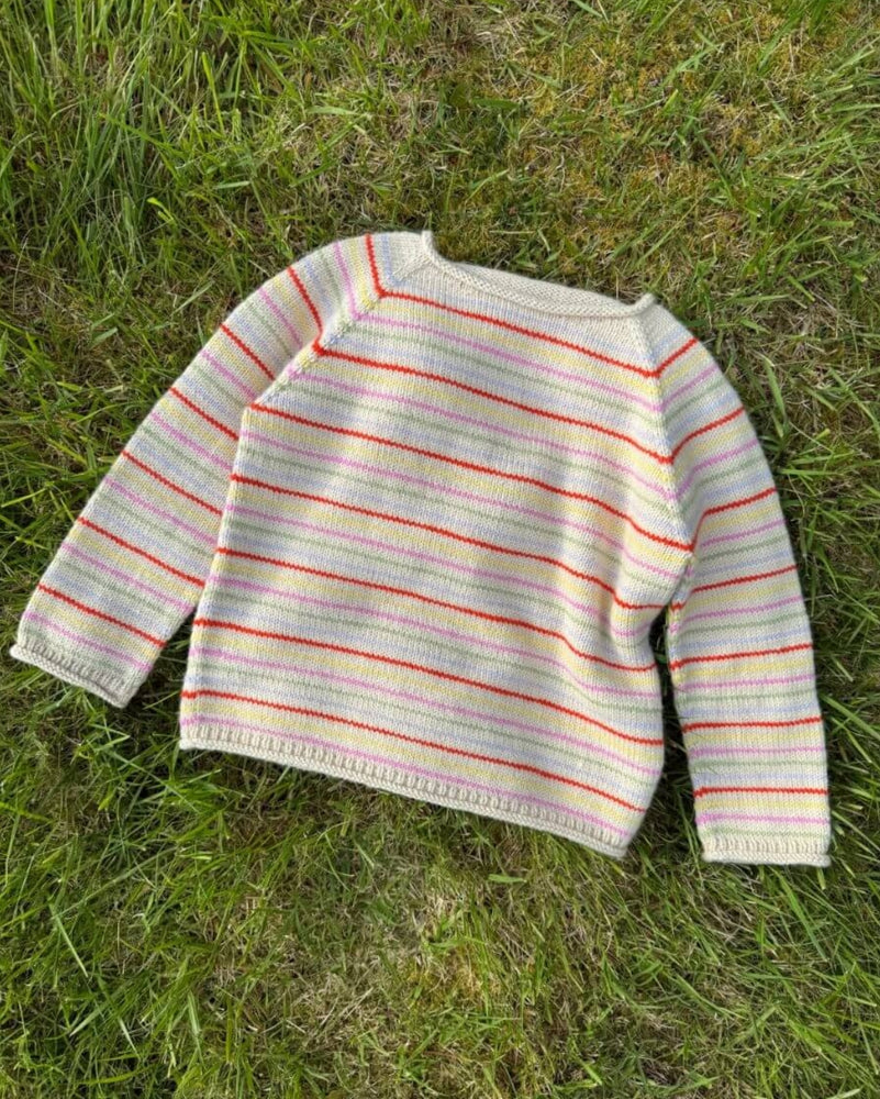 Frankie Sweater Junior - Papir - PetiteKnit - Garntopia