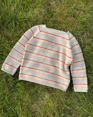 Frankie Sweater Junior - Papir - PetiteKnit - Garntopia