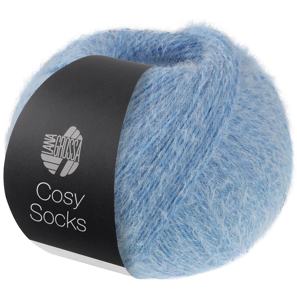 04 Light Blue - Cosy Socks - Lana Grossa - Garntopia