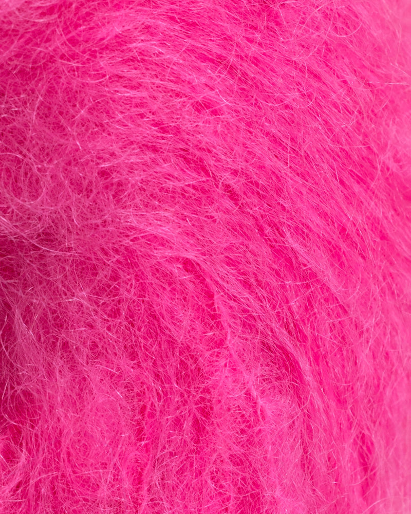 Tjukk Mohair  106 Knæsj  Rosa -	Tjukk Mohair - Rauma Garn - Garntopia