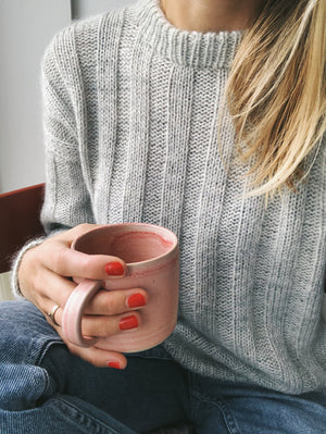 Stripes On Long Sweater - Paper
