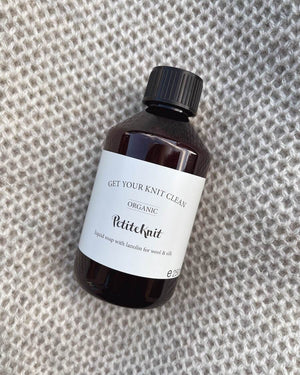 Get Your Knit Clean Organic - 250 ml ullsåpe - PetiteKnit - Garntopia