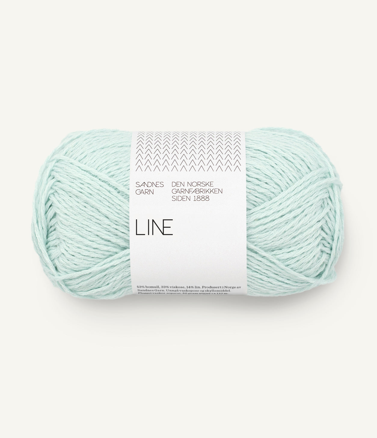 7911 Mint Green -	Line - Sandnes garn - Garntopia