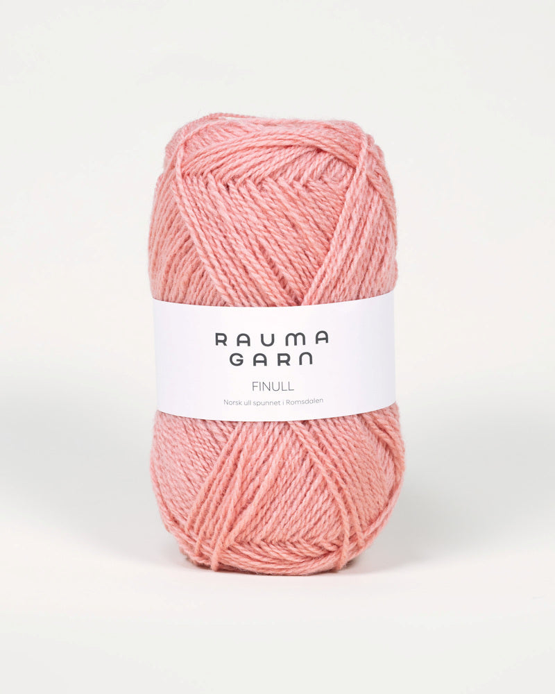 4087 Pudderrosa -	Finull Pt2 - Rauma Garn - Garntopia