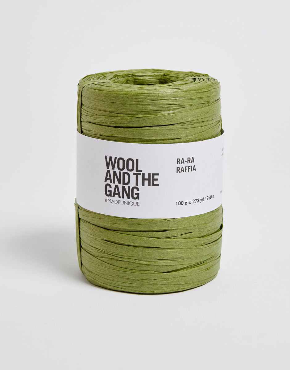 Grass Green - Ra-Ra Raffia - Wool and the gang - Garntopia