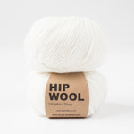 Dancing snowflake white -	Hip Wool - HipKnitShop - Garntopia